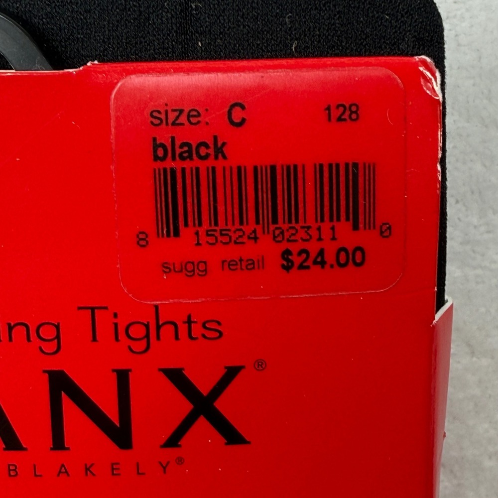 Spanx‎ Tight-End Bodyshaping Tights Black Size C Matte Opaque Tummy Control 128 - Picture 2 of 5